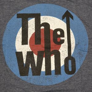The Who Target Logo SS Navy Unisex Tee - Size Large